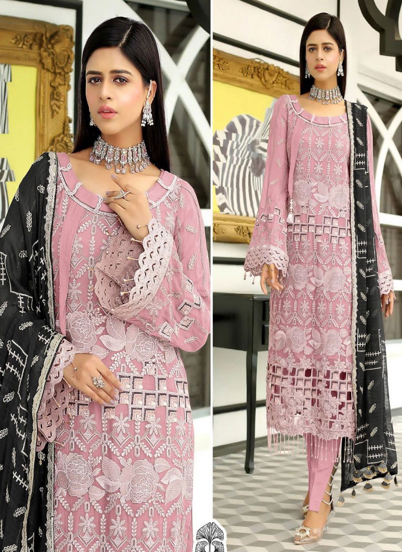 Zaha Maryam Vol 3 Wholesale Georgette Pakistani Salwar Kameez